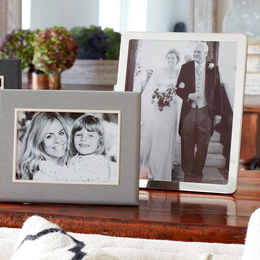 Addison Ross - Curved Silver Plated Picture Frame