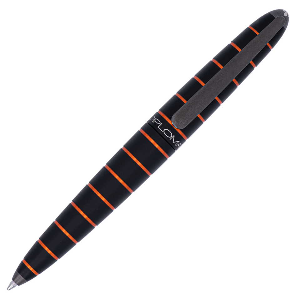 Diplomat Elox Ring Black/Orange Ballpoint