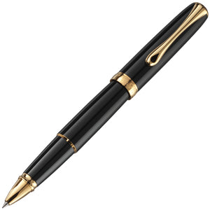 Diplomat Excellence Rollerball - Black/Gold