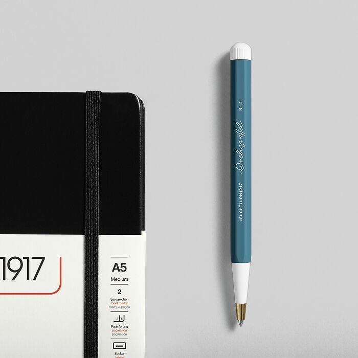 Leuchtturm1917 Drehgriffel Nr. 1 Gel Ink Ballpoint Pen - Stone Blue