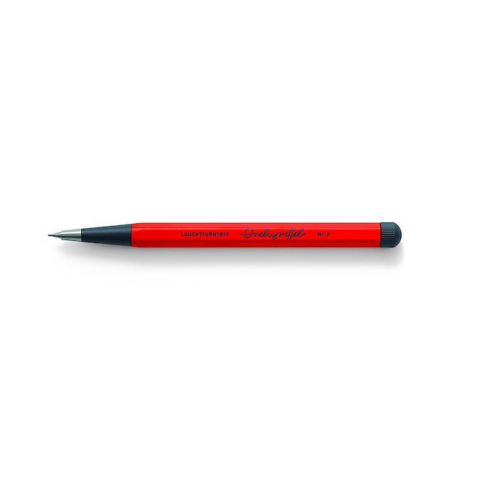 Leuchtturm Drehgriffel Nr. 2, Mechanical Pencil (0.7mm) - Red