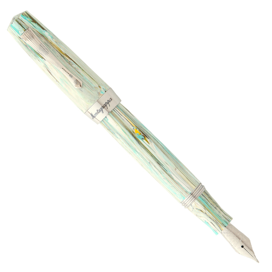 Montegrappa Elmo 02 Fountain Pen - Cover Sea Green
