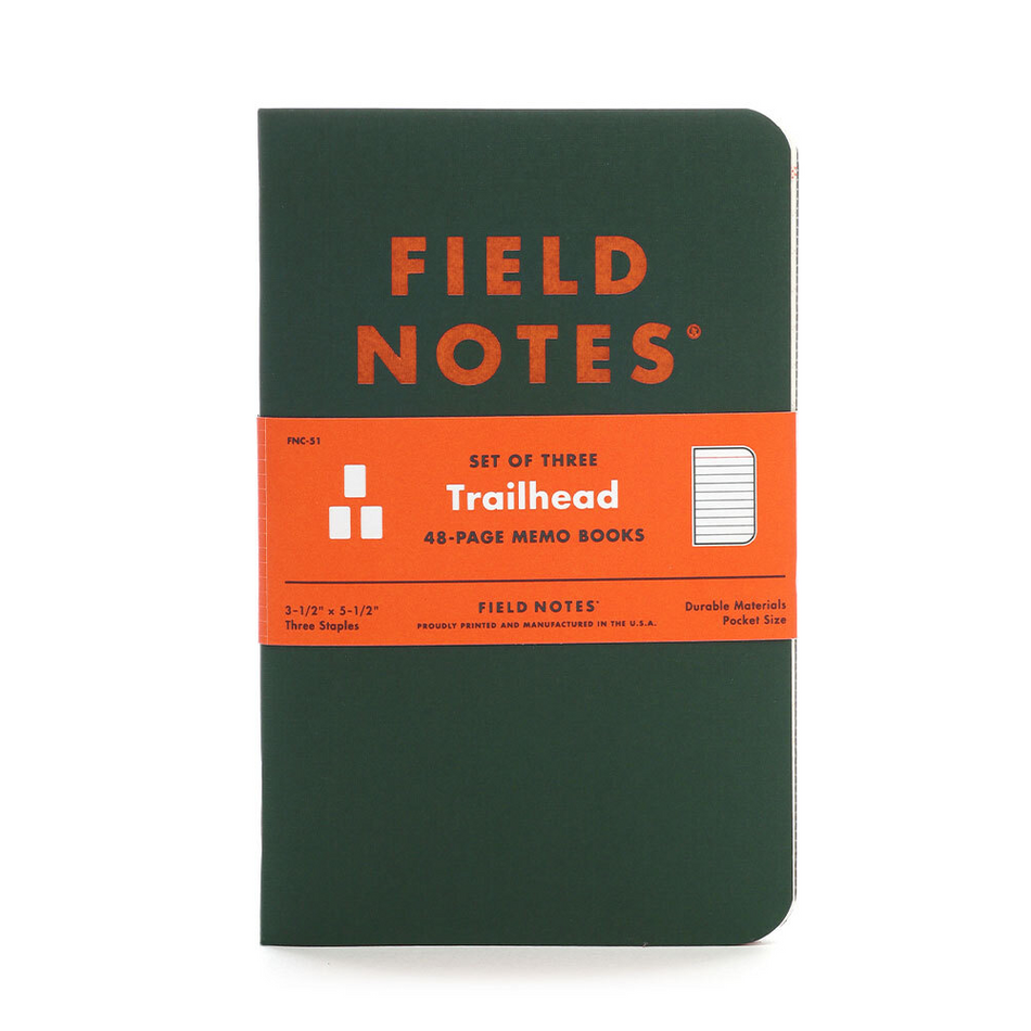 Field Notes - Trailhead Memo Books (Set of 3)