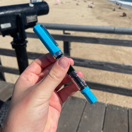 Twsbi ECO Fountain Pen - Cerulean Blue (Special Edition) (d)