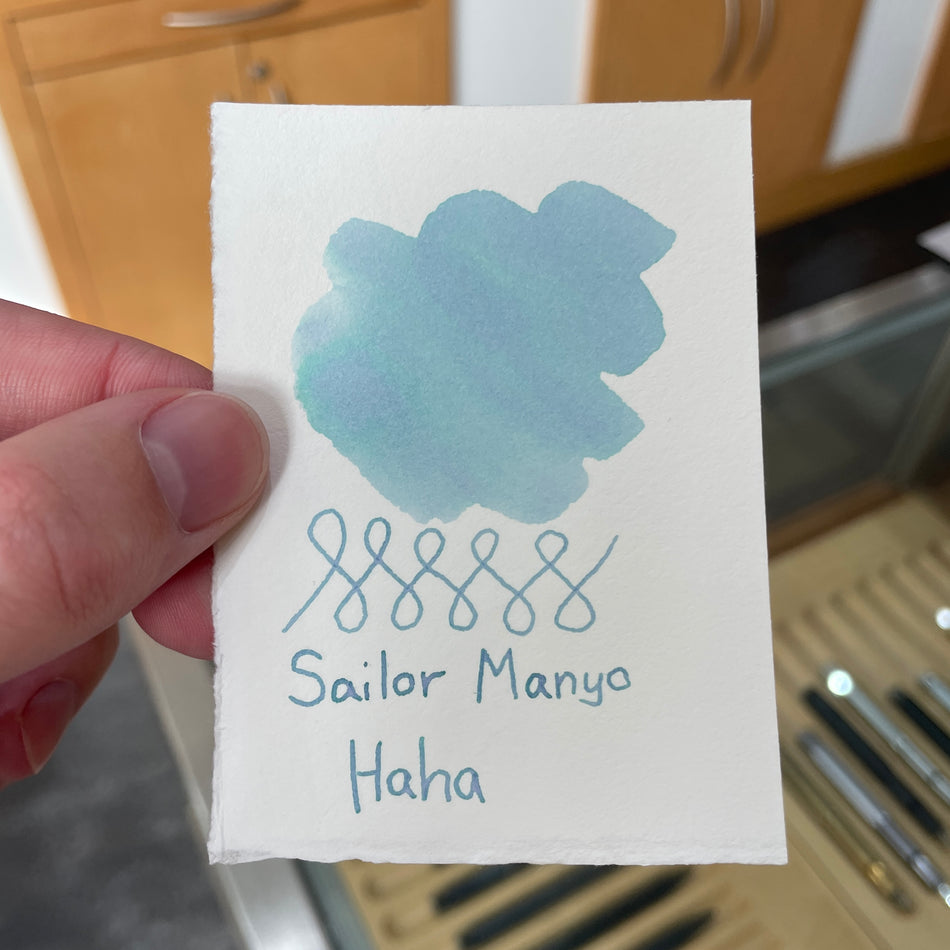 Sailor Manyo Bottled Fountain Pen Ink - Haha