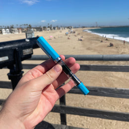 Twsbi ECO Fountain Pen - Cerulean Blue (Special Edition) (d)