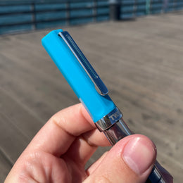 Twsbi ECO Fountain Pen - Cerulean Blue (Special Edition) (d)