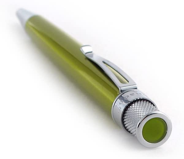 Retro 1951 Tornado Rollerball -Classic Lacquer with Chrome Trim - Kiwi
