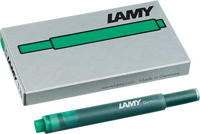 Lamy T10 Cartridges - Green