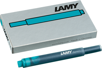 Lamy T10 Cartridges - Turquoise