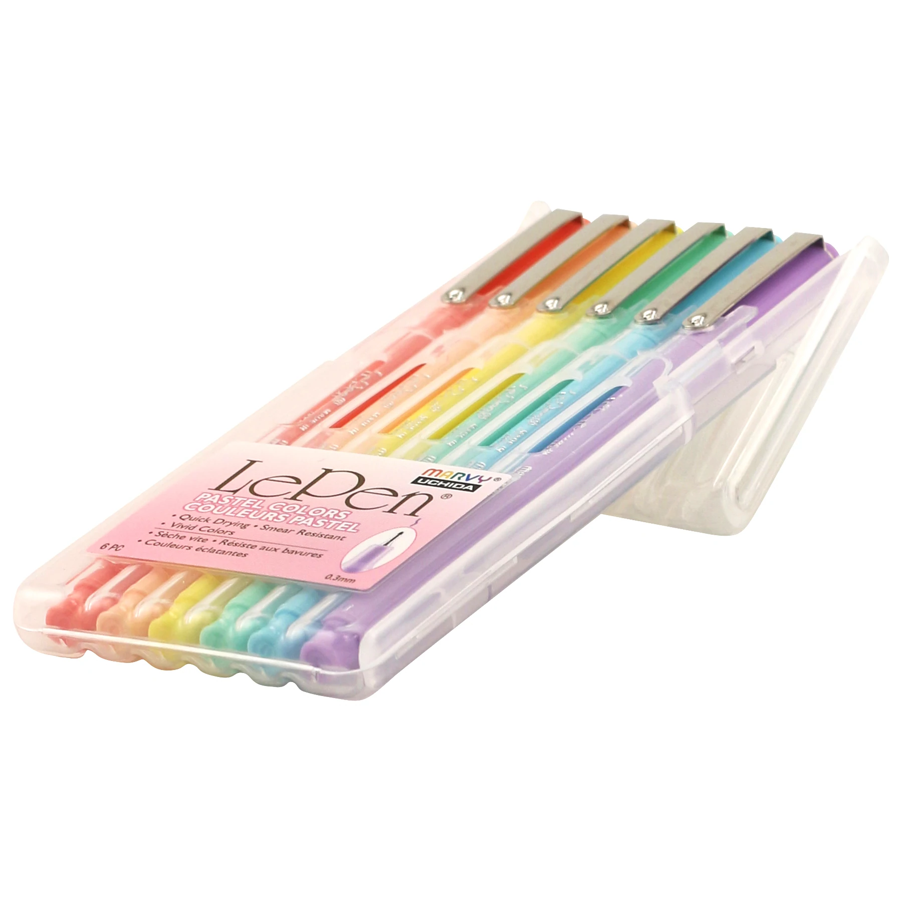 Marvy Le Pen Set of 6, Pastel Colors