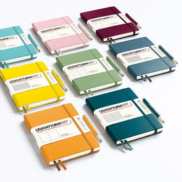LEUCHTTURM1917 HC Notebook, Medium (A5), 251 p., Plain - Black