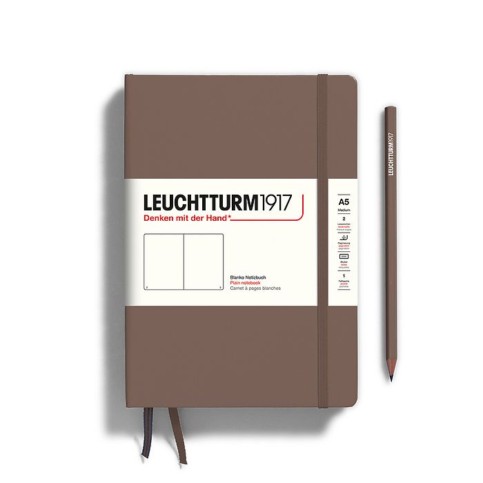 Leuchtturm1917 Hardcover Notebook Medium A5 Blank - Warm Earth