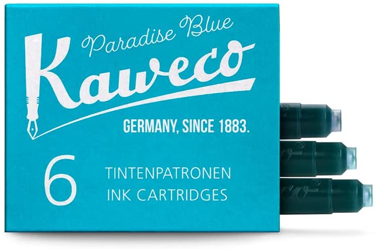 Kaweco Ink cartridges 6 pieces turquoise