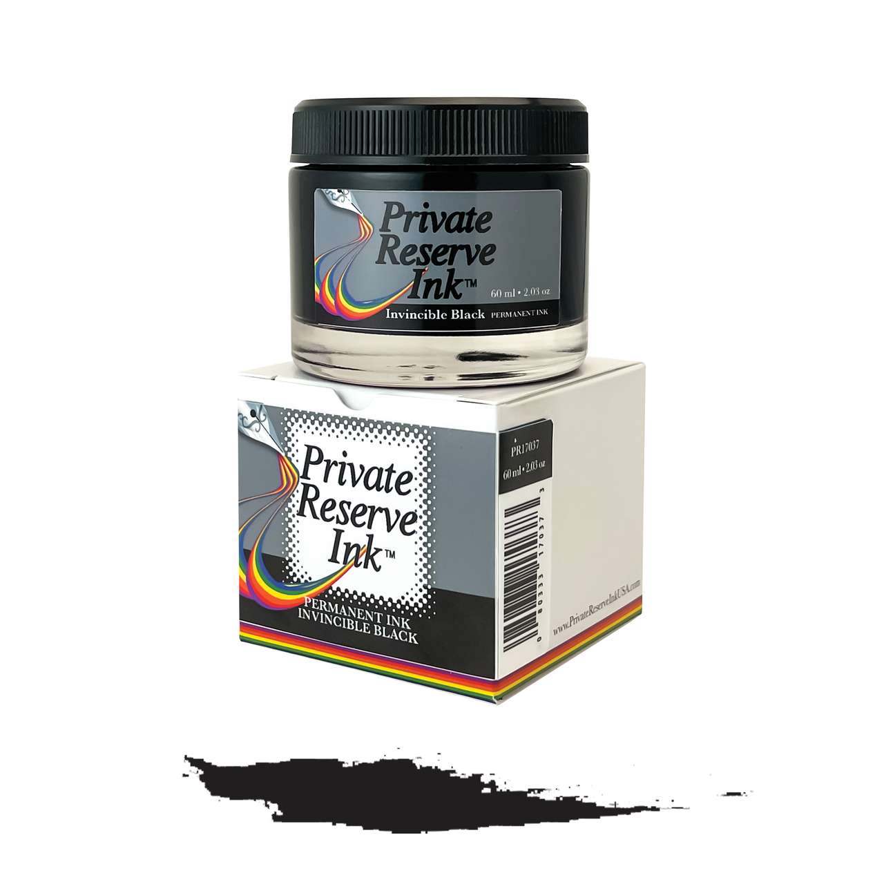 Private Reserve Waterproof Fountain Pen Ink (60mL) - Invincible