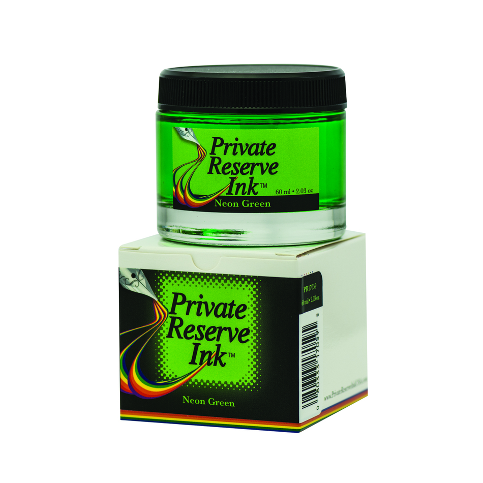 Private Reserve Fountain Pen Ink - Neon Green
