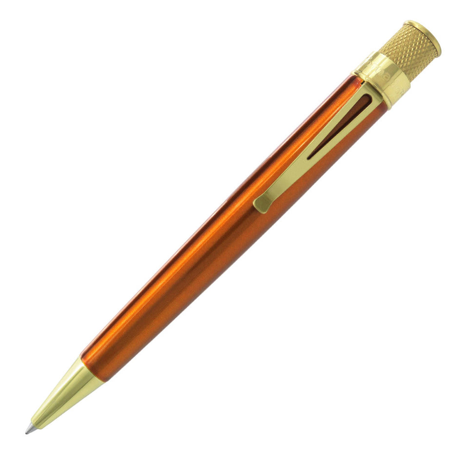 Retro 1951 Tornado Rollerball - Classic Lacquer with Brass Trim