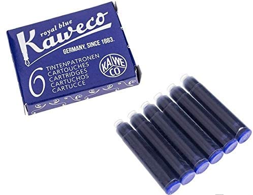 Kaweco Ink cartridges 6 pieces royal blue