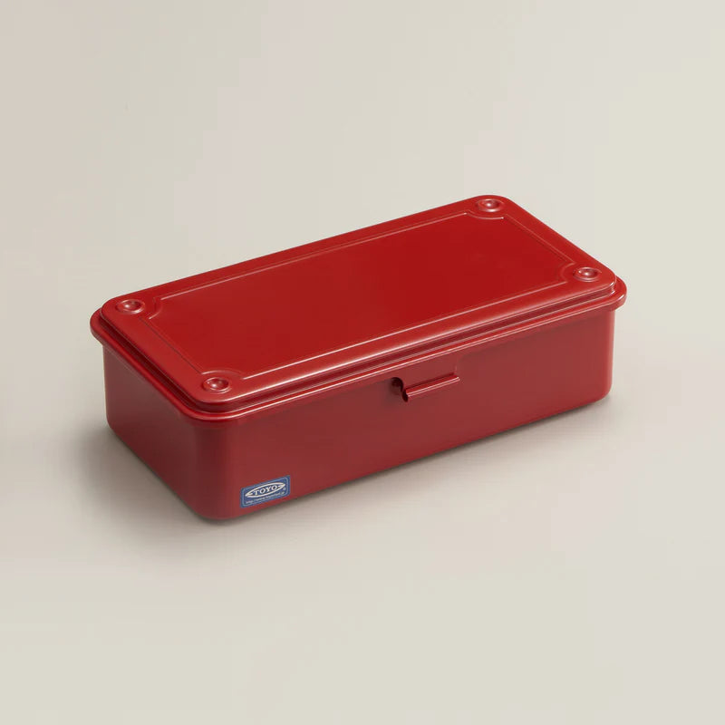 Toyo Steel Co. Steel Stackable Storage Box T-190 - Red