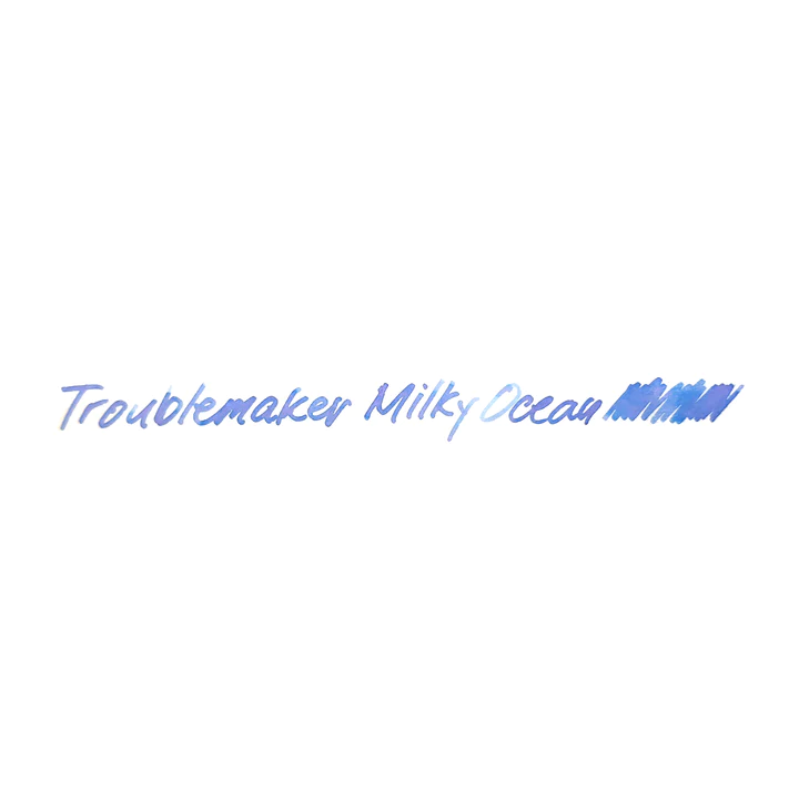 Troublemaker Bottled Fountain Pen Ink - Milky Ocean