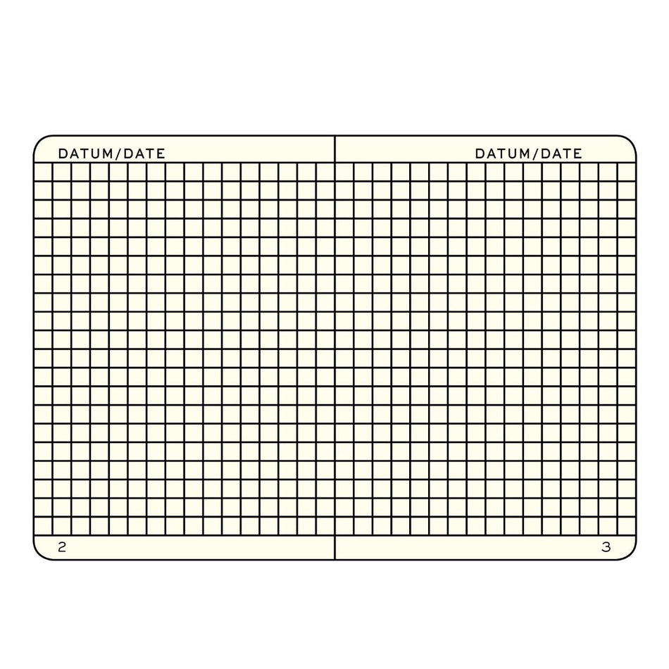Leuchtturm1917 Hardcover Notebook Medium A5 Squared - Black